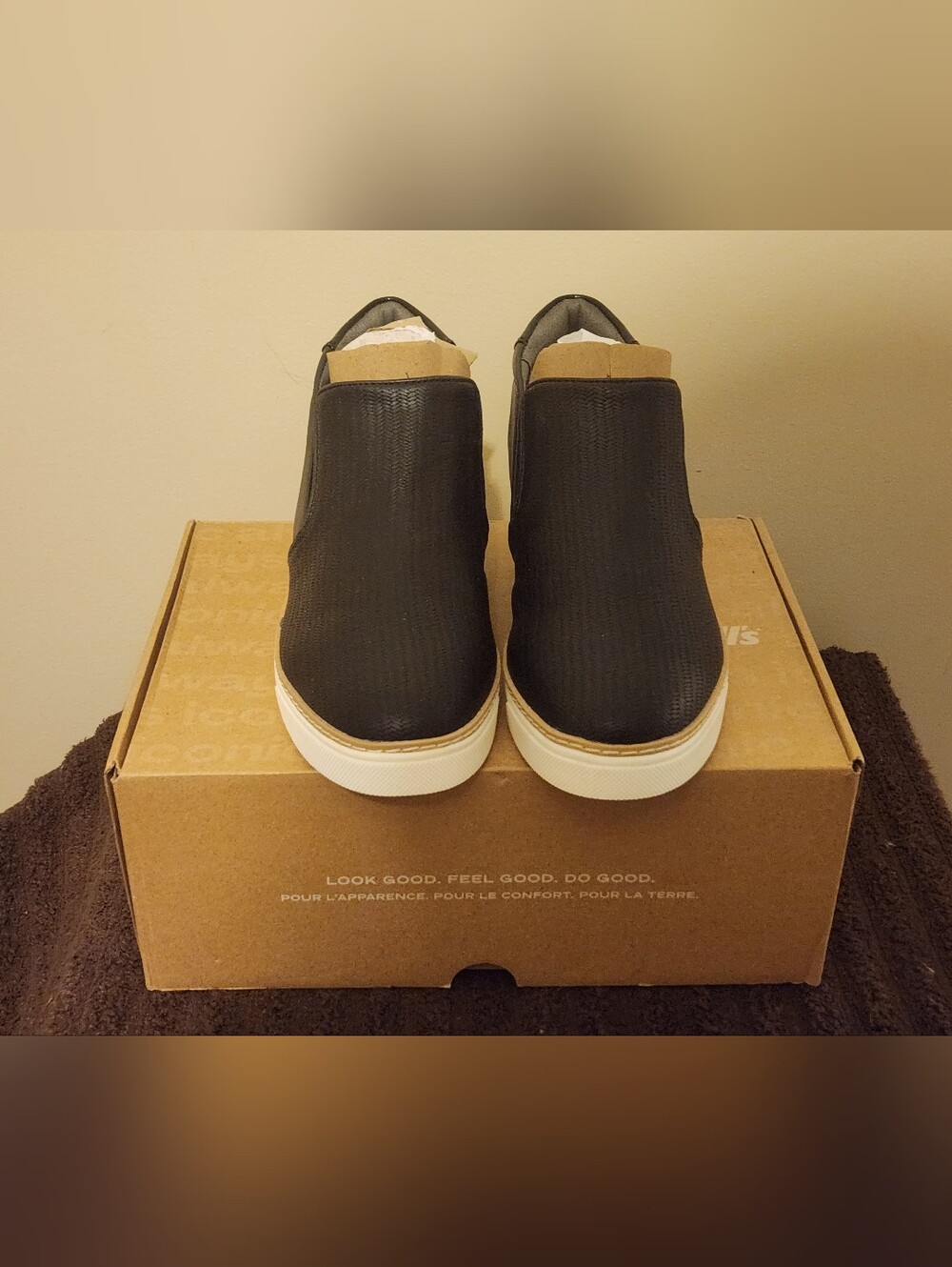 Dr. Scholl's If Only Black Women 10M Black Slip-On Casual Loafers